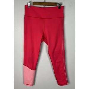 Zyia Active Popsicle Pink Light N Tight 7/8 Hi-Rise Reflective Stripe Women’s